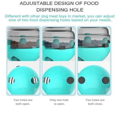 Dog Feeder Toys Tumbler Slow Food Dispenser