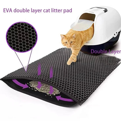 Double Layer Cat Litter Pad