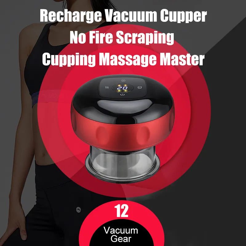 Recharge Electric Vacuum Cupping Therapy Set