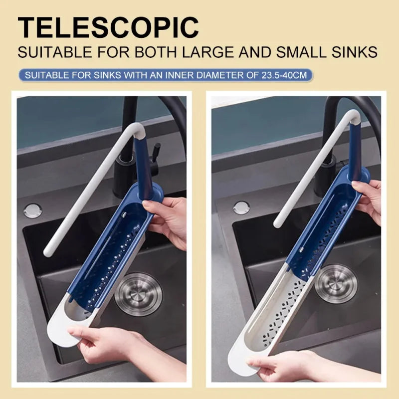 Telescopic Sink Shelf Kitchen Sinks Organizer